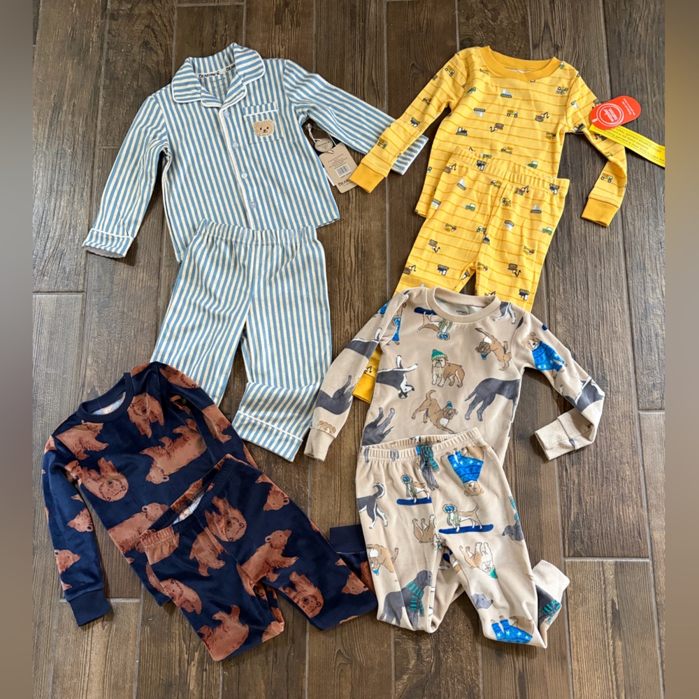 2t pajama set bundle
